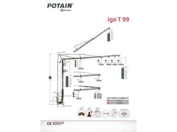 Самоиздигащ се кулокран POTAIN