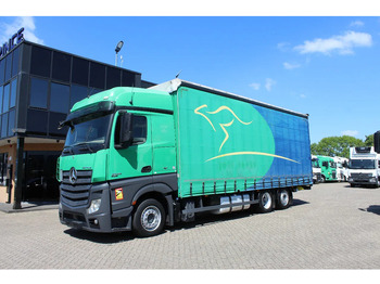 Камион с брезент Mercedes-Benz Actros 1842 * EURO6 * 6X2 *: снимка 2