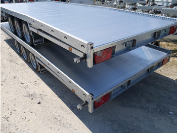 Бордово ремарке/ Платформа CARAX-3 3500 Multitransporter 540x207cm Aluboden Auffahrrampen Tridem 3500kg: снимка 3
