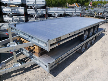 Бордово ремарке/ Платформа CARAX-3 3500 Multitransporter 540x207cm Aluboden Auffahrrampen Tridem 3500kg: снимка 2