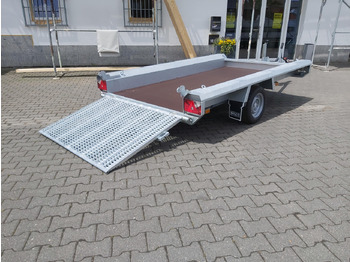 Ремарке за строителна техника HULCO TERRAX Basic 294x150x27cm Heckrampe 100cm (M) 12" 1800kg: снимка 3