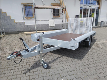 Ремарке за строителна техника HULCO TERRAX Basic 294x150x27cm Heckrampe 100cm (M) 12" 1800kg: снимка 5