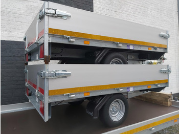 Ремарке за кола Hochlader light 2014 GE 200x145x30cm niedrig Fahrwerk 10" (XS) 750kg gebremst: снимка 3