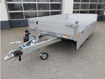 Самосвал ремарке Saris Kipper K1 276 150 2000 2 276x150x30cm silver Handpumpe 13" (S) 2000kg: снимка 5