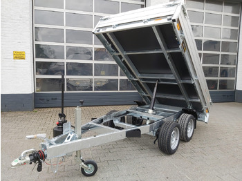 Самосвал ремарке Saris Kipper K1 276 150 2000 2 276x150x30cm silver Handpumpe 13" (S) 2000kg: снимка 3