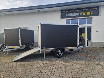 Ремарке за мотор Variant C1315 C2 Edition black 258x148x157cm Alufelgen Heckrampe 1350kg 100km/H black deal: снимка 4