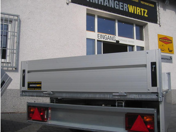 Самосвал ремарке WM Meyer Kipper HLNK 1523/141 231x141x33cm Metallboden 1500kg Aktion Onlinekauf Modell 2022: снимка 5