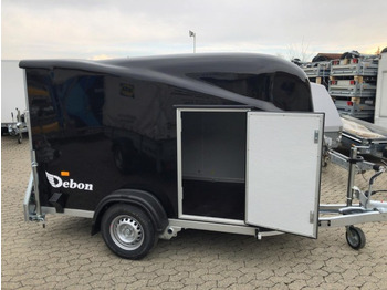 Нови Затворена каросерия ремарке Cheval Liberte Debon Cargo 2 Poly +​ Türe schwarz 1300 kg, 100 km/h, 300x155x168cm: снимка 3