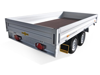 Нови Ремарке за кола Humbaur HT 253118 Hochlader 2,5 to. 3100 x 1850 x 350 mm: снимка 3