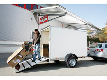 Нови Затворена каросерия ремарке Humbaur Koffer HK 132513-15P, 1,3 t. 2510 x 1310 x 1520 mm: снимка 2