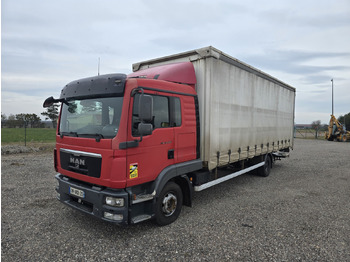 Камион с брезент MAN TGL 12.250