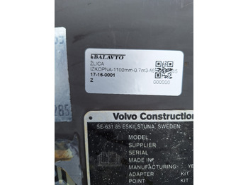 Лизинг на VOLVO digging bucket 1100 mm VOLVO digging bucket 1100 mm: снимка 5
