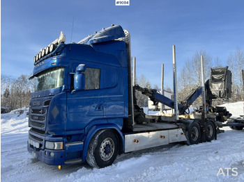 Камион за дърва SCANIA R 580