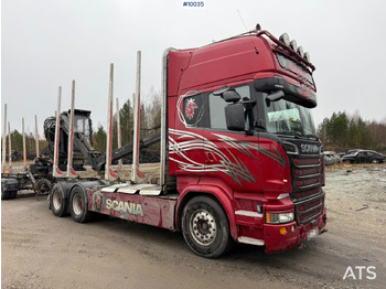Камион за дърва SCANIA R 730
