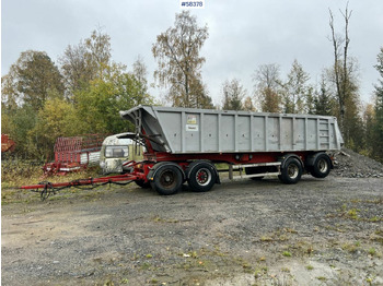 Самосвал ремарке Tipper trailer, Fruehauf TP-87, 4-axles, Dump body Benalu: снимка 2
