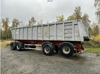 Самосвал ремарке Tipper trailer, Fruehauf TP-87, 4-axles, Dump body Benalu: снимка 3