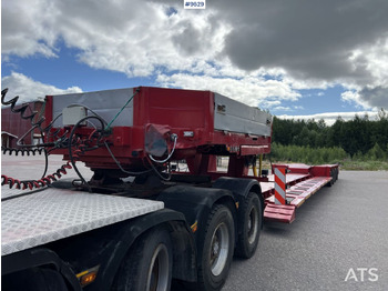 Влекач, Нискорамна площадка полуремарке Volvo FH16 5-axle tractor unit, GOLDHOFER STZ-VL 4-41/80 trailer: снимка 5
