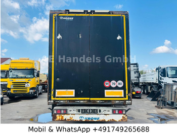 Брезентово полуремарке Krone SD *Edscha / Tautliner / 1.Liftachse / CodeXL: снимка 4