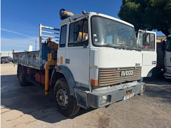 Самосвал камион, Камион с кран Iveco UNIC 175-24 BENNE GRUE: снимка 3