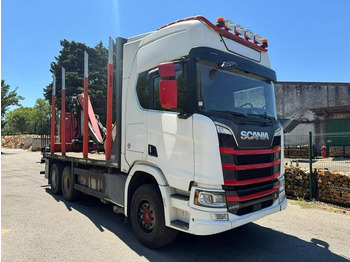 Камион за дърва SCANIA R 650