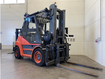 Дизелов мотокар Linde H80D: снимка 3
