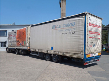 Камион с брезент Volvo FM 380 6x2 + Panav Anhänger: снимка 4