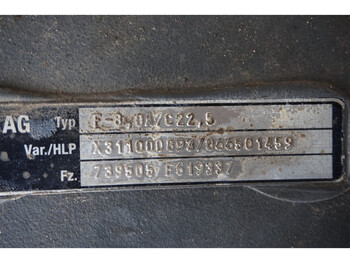 Предна ос за Камион Mercedes-Benz F-8A/C22.5: снимка 2