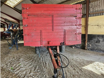 Селскостопанско ремарке самосвал Tim 7,5t - BT Hydr. bremser og høje sider: снимка 3