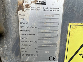 Пробивна машина Atlas Copco Chargetec UV 3: снимка 5