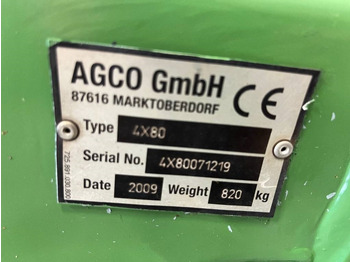 Челен товарач за трактор Lastare / Loader Fendt Agco 4X80 till Fendt 415 Va: снимка 5 Челен товарач за трактор Lastare / Loader Fendt Agco 4X80 till Fendt 415 Va: снимка 5