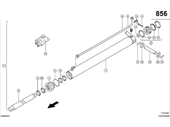 Хидравличен цилиндър CLAAS