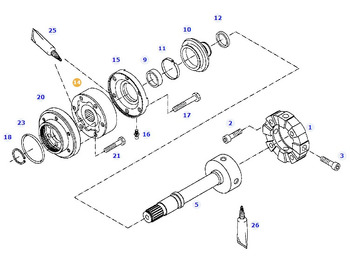 Скоростна кутия и части FENDT