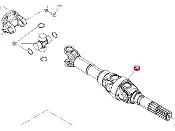 Ос и части FENDT