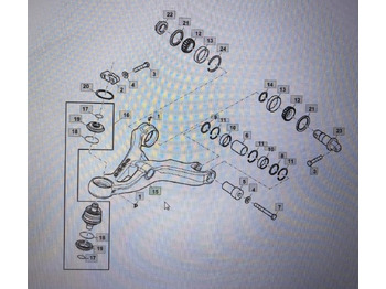 Окачване JOHN DEERE