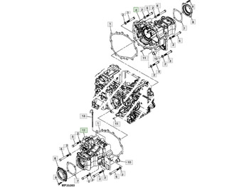 Задна ос JOHN DEERE
