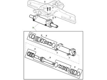 Хидравличен цилиндър JOHN DEERE