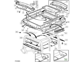 Кабина и интериор JOHN DEERE