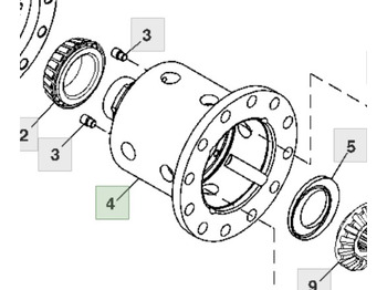 Ос и части JOHN DEERE