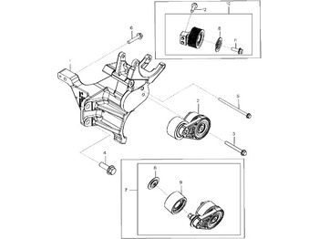 Ремъчен обтегач JOHN DEERE