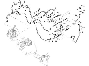 Кормилен маркуч JOHN DEERE