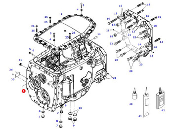 Скоростна кутия и части MASSEY FERGUSON