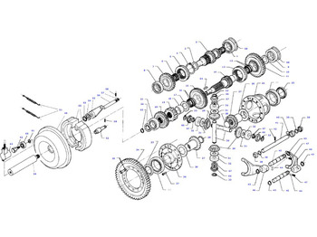 Скоростна кутия и части MASSEY FERGUSON