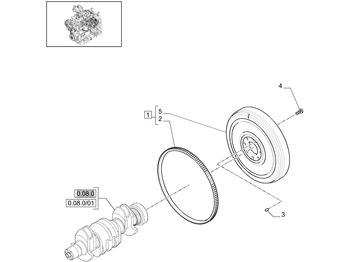 Маховик NEW HOLLAND
