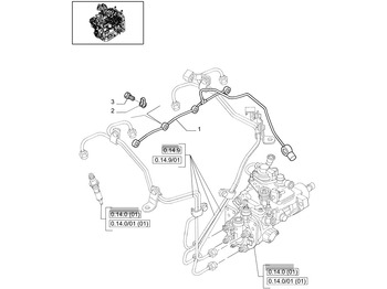 Двигател и части NEW HOLLAND
