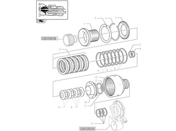 Съединител и части NEW HOLLAND