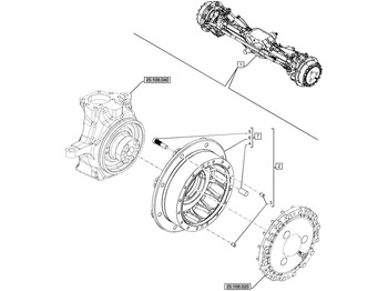Ступица NEW HOLLAND