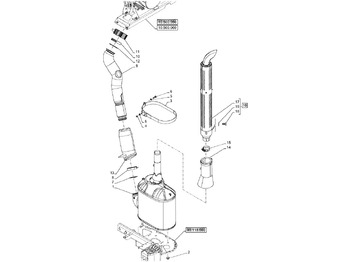 Изпускателна система NEW HOLLAND