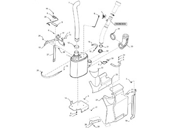 Изпускателна система NEW HOLLAND