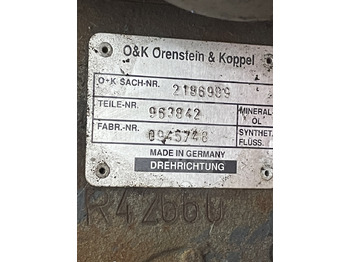 Хидравлична помпа за Селскостопанска техника Pompa hydrauliczna O&K 2186989 963842: снимка 3