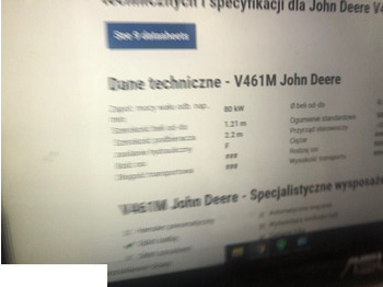 Резервни части за Рулонна сламопреса John Deere V461M  - [CZĘŚCI]: снимка 3